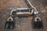 BMW F87 M2 Competition Equal Length Valved Sport Exhaust System Valvetronic Designs