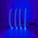 RGB+W Quad Row Wheel Lights