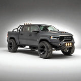 RAM TRX Baja Front Bumper w/ 3 Center Lights & Skid Plate 2021-2024