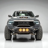 RAM TRX Baja Front Bumper w/ 3 Center Lights & Skid Plate 2021-2024