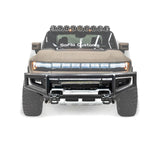 GMC Hummer EV Brush Guard Bull Bar Armor Coated Black 2021-2026