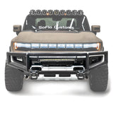GMC Hummer EV Brush Guard Bull Bar Armor Coated Black 2021-2026