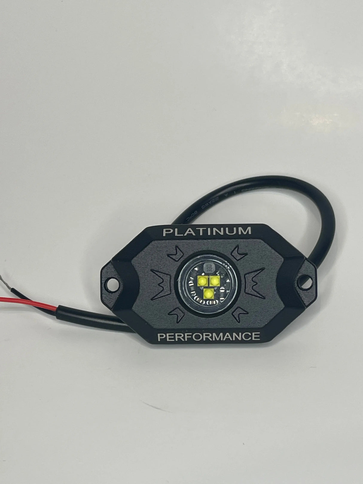 Rock lights super bright white Platinum Performance Lighting. Platinum High Performance Solutions, LLC.