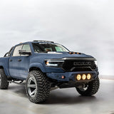 RAM TRX Baja Front Bumper w/ 3 Center Lights & Skid Plate 2021-2024