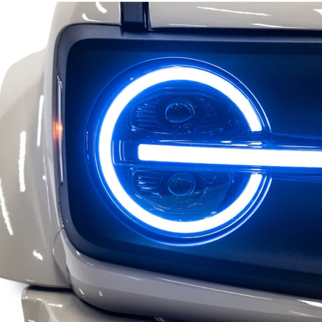 Ford Bronco RGB Halo Headlights 2021-2026