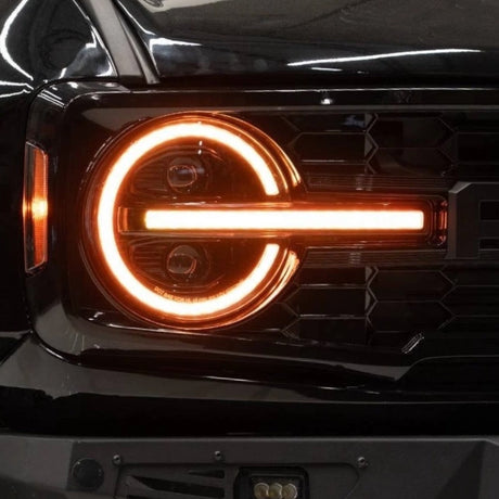 Ford Bronco RGB Halo Headlights 2021-2026