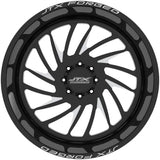 JTX FORGED 30”x10” Centerfire black 8x165