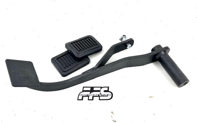 81-87 Dodge Hydraulic Clutch Conversion Pedal & Adapter Plate Far From Stock