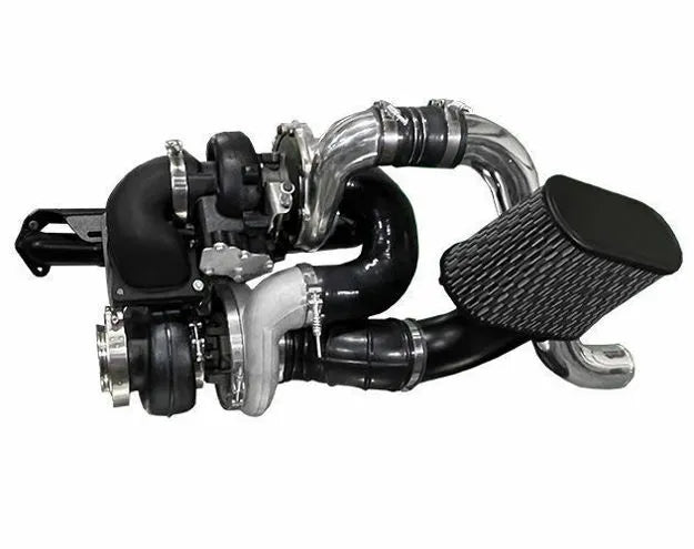 DPS FUMMINS COMPOUND TURBOS FOR FORD CUMMINS SWAP KIT TWIN TURBOS Far From Stock