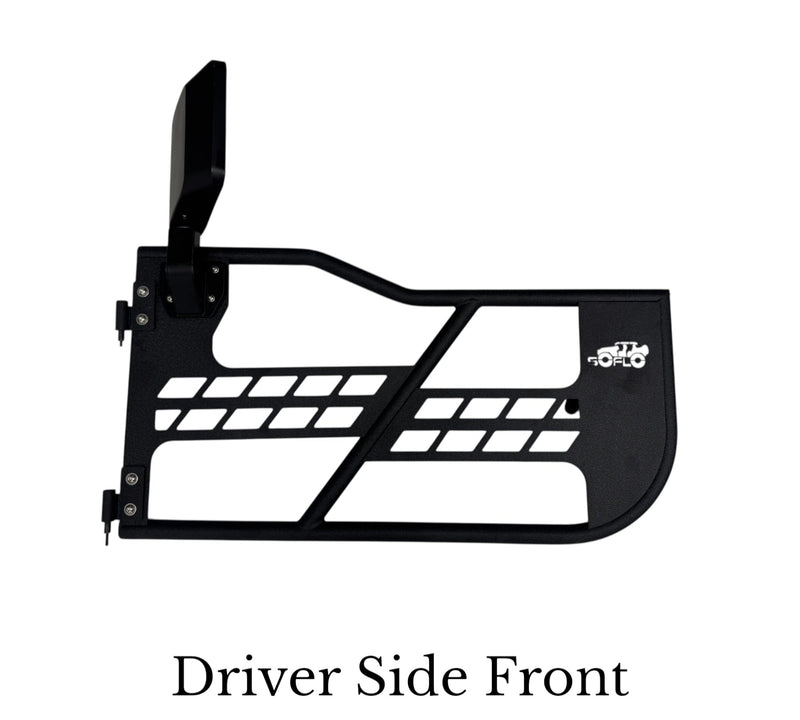 Jeep Wrangler Pipe Doors 2018-2026