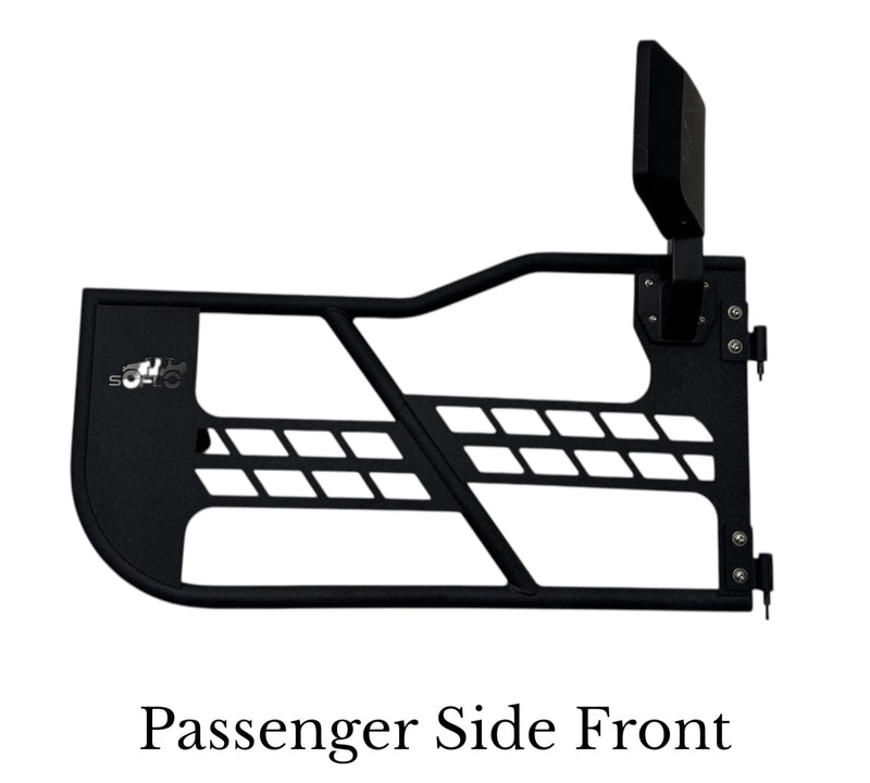 Jeep Wrangler Pipe Doors 2018-2026