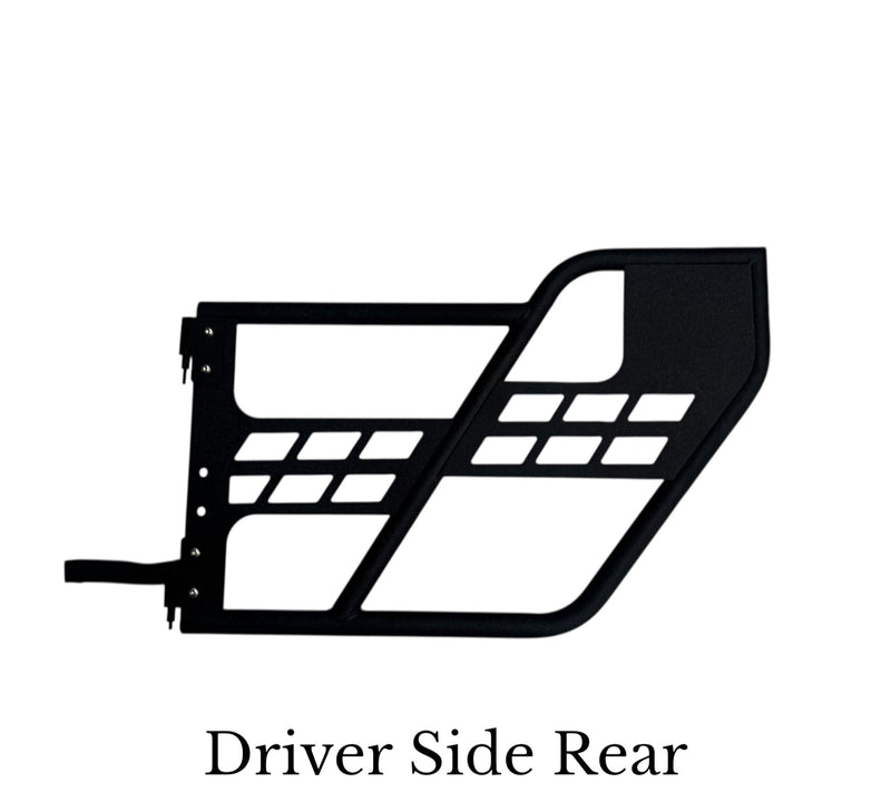 Jeep Wrangler Pipe Doors 2018-2026