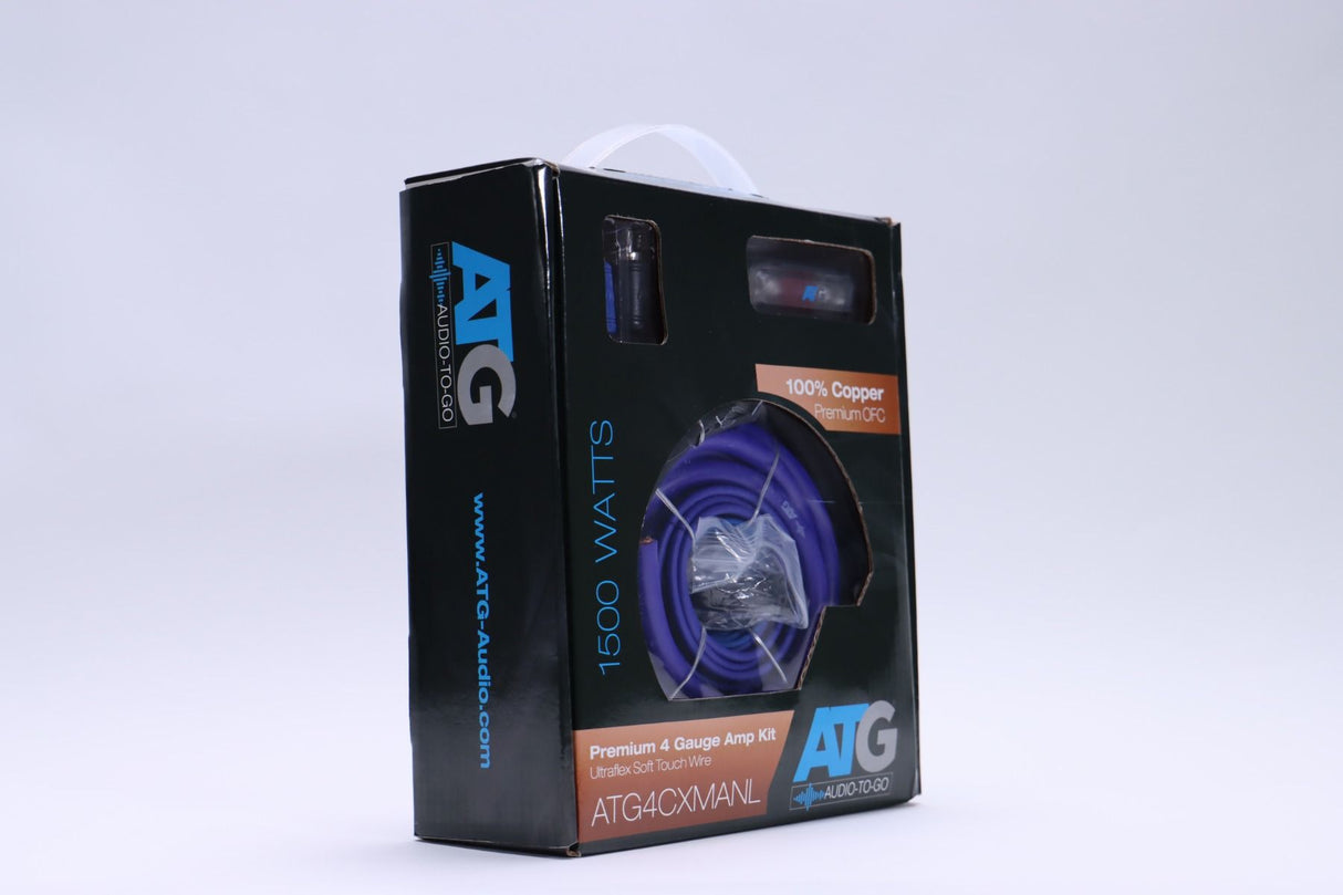 Kit d'ampli de calibre 4 de 1500 W de qualité supérieure OFC 
