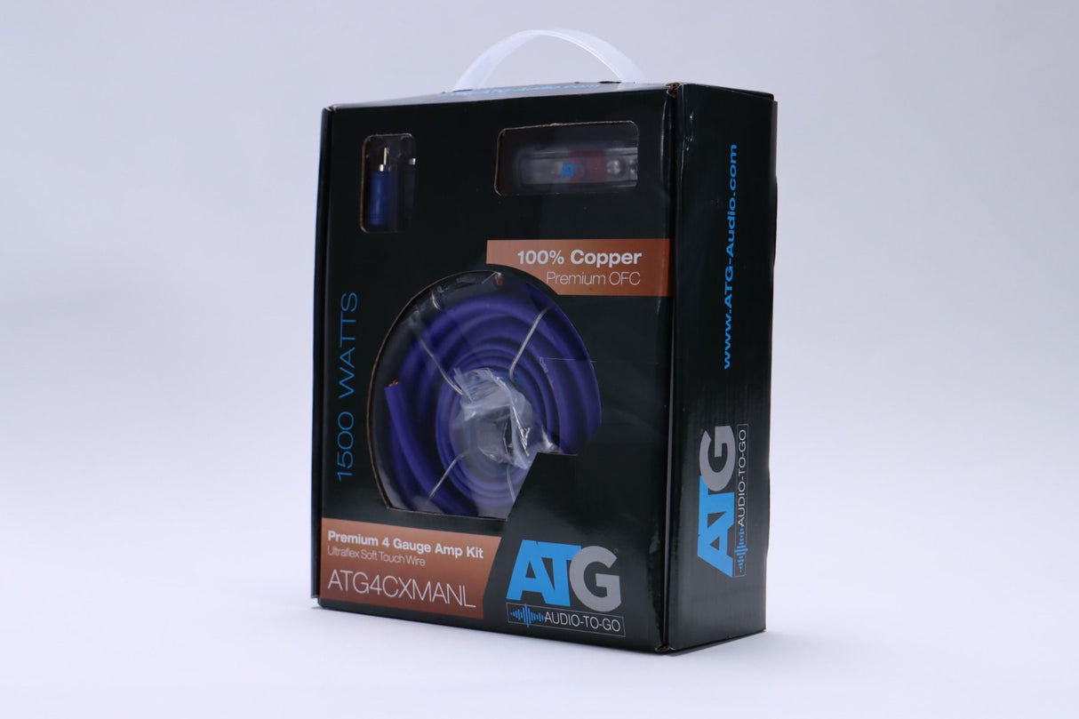 Kit d'ampli de calibre 4 de 1500 W de qualité supérieure OFC 
