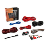 Kit d'installation d'amplificateur 4-GA OFC 100 % cuivre