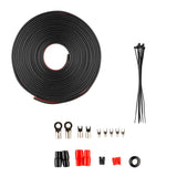 Kit d'installation d'amplificateur 4-GA OFC 100 % cuivre