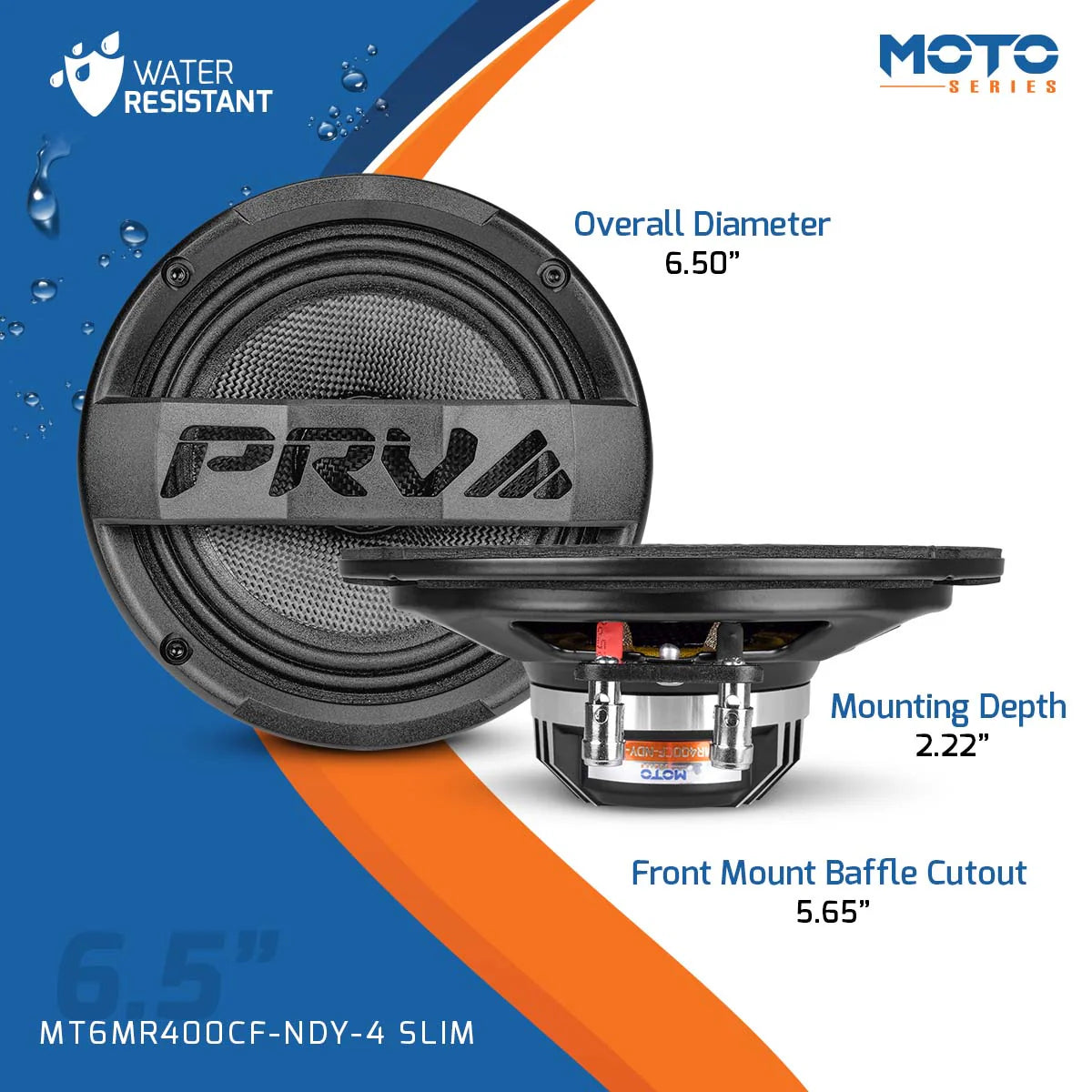 PRV MT6MR400CF-NDY-4 SLIM Midrange