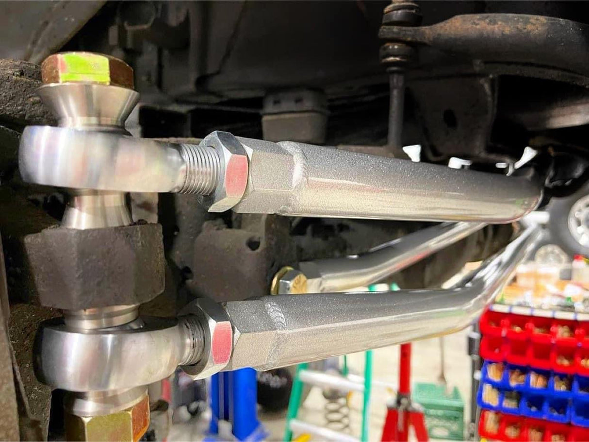 94-02 2nd Gen Steering Kit Components (Tie Rod, Drag Link with Heims & Hardware)