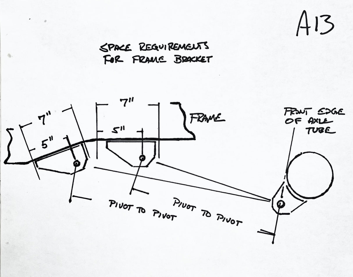 03-Current Ram Bolt-On Traction Bar Axle Bracket Far From Stock