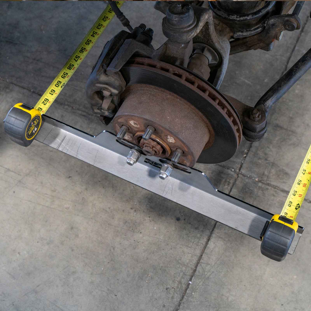 Toe Alignment Tool Far From Stock