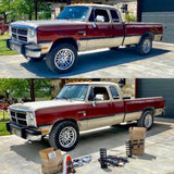 First Gen Gas and Diesel  2wd 2” Leveling Kit Far From Stock
