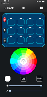 12-Gang Switch Panel With RGB And Remote Control Bluetooth App by GG Lighting
