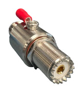 N Female to UHF Female SO-239 w/ Ground for Coaxial Connector Adapter TekShack