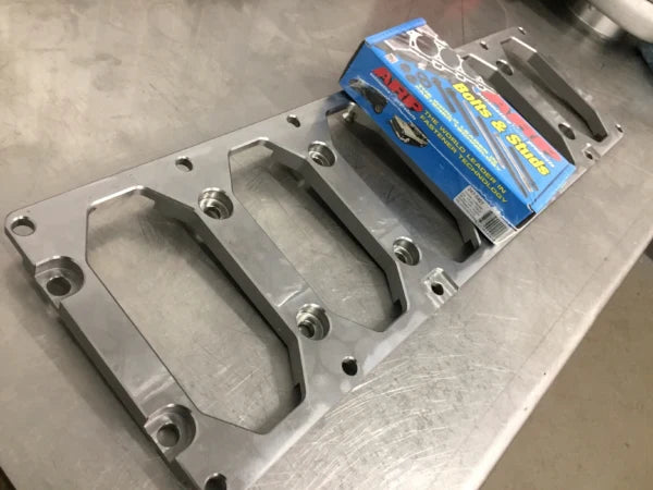2003+ Cummins 5.9L/6.7L Apex 12mm Billet Steel Drop-In Girdle w/ ARP Studs (PN-ADG12)