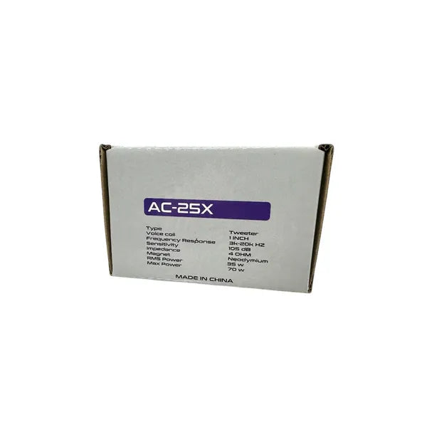 Audio Xtreme Code Speaker Rack Combo (4) AC-ZR06 6.5" (1 Pair) AC-25x Audio Xtreme Code