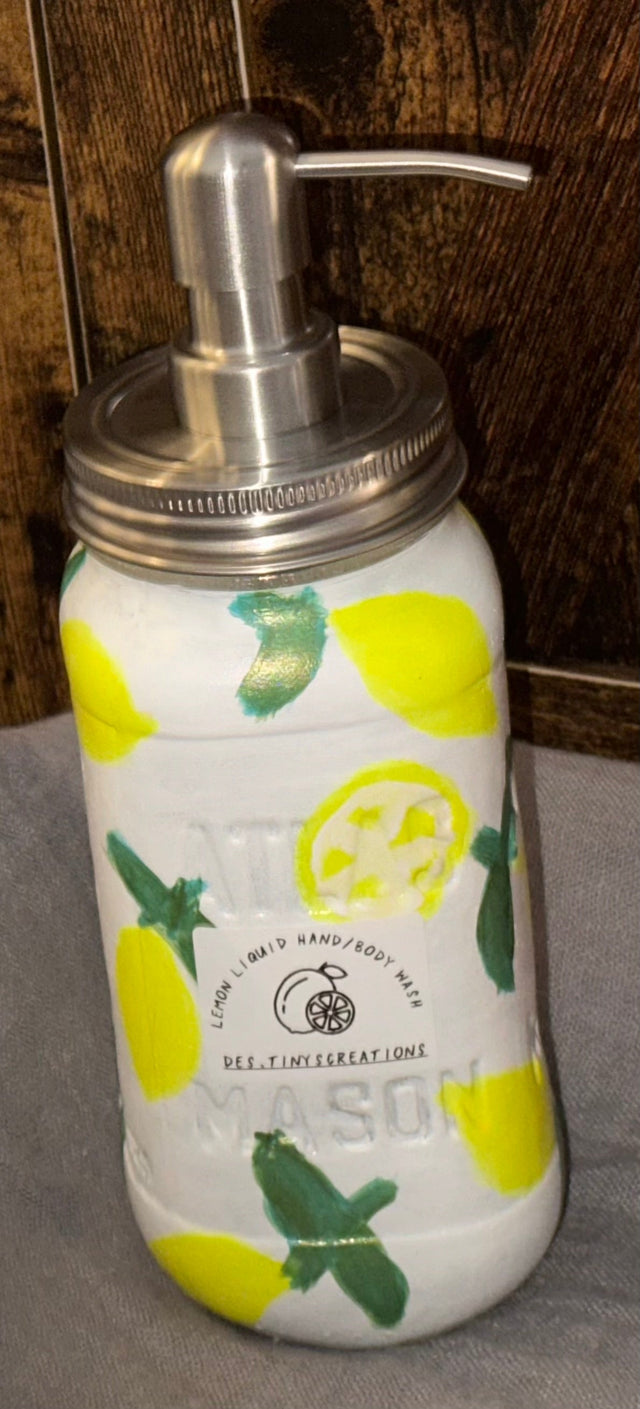 Lemon Liquid Hand/Body Wash Destiny's Soaps & Sundries, LLC