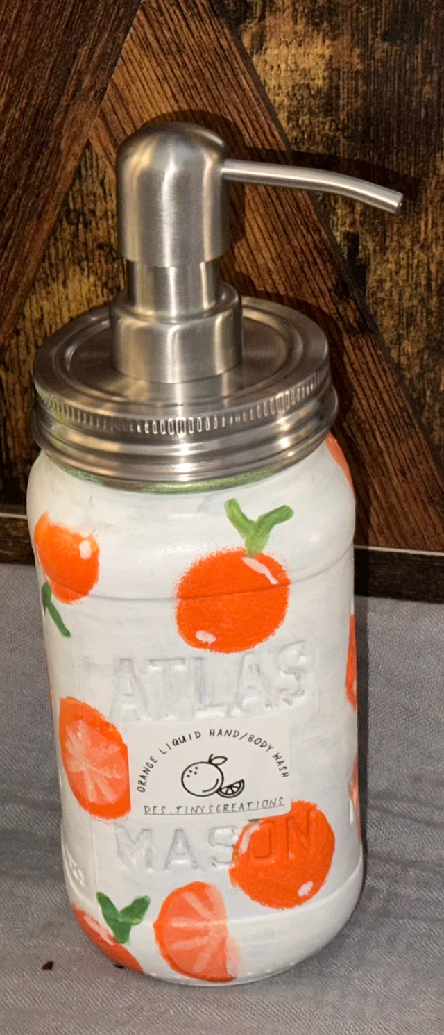 Orange Liquid Hand/Body Wash Destiny's Soaps & Sundries, LLC