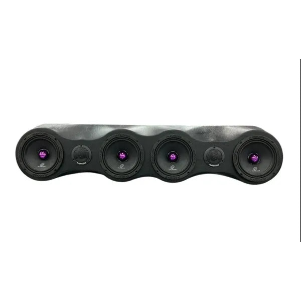 Audio Xtreme Code Speaker Rack Combo (4) AC-ZR06 6.5" (1 Pair) AC-25x Audio Xtreme Code