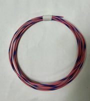 STRIPED COLORS TXL 20 AWG Automotive Wire Pure Copper Made in USA - CHOOSE YOUR COLOR - SOLD PER FT AC/DC WIRE AND SUPPLY