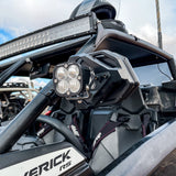 Cuero Race Mirror Light Combo in Black Chupacabra Offroad