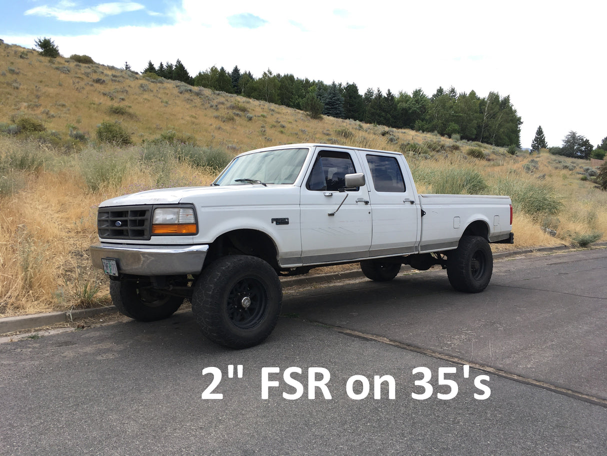 Reverse Shackle Kit - (OBS Springs) 1992-1997 F-250/350 Sky's Offroad Design