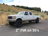Reverse Shackle Kit - (OBS Springs) 1992-1997 F-250/350 Sky's Offroad Design