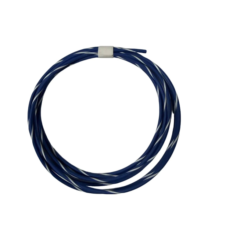 STRIPED GXL 18 AWG Automotive Wire Pure Copper Made in USA - CHOOSE YOUR COLOR - SOLD PER FT AC/DC WIRE AND SUPPLY