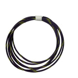 STRIPED GXL 18 AWG Automotive Wire Pure Copper Made in USA - CHOOSE YOUR COLOR - SOLD PER FT AC/DC WIRE AND SUPPLY