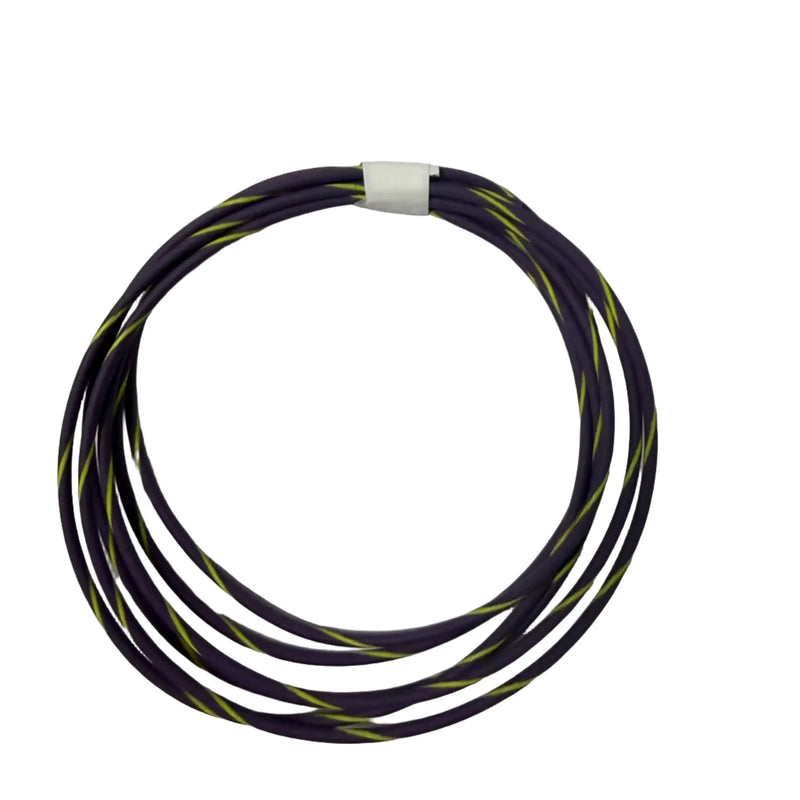 STRIPED GXL 18 AWG Automotive Wire Pure Copper Made in USA - CHOOSE YOUR COLOR - SOLD PER FT AC/DC WIRE AND SUPPLY