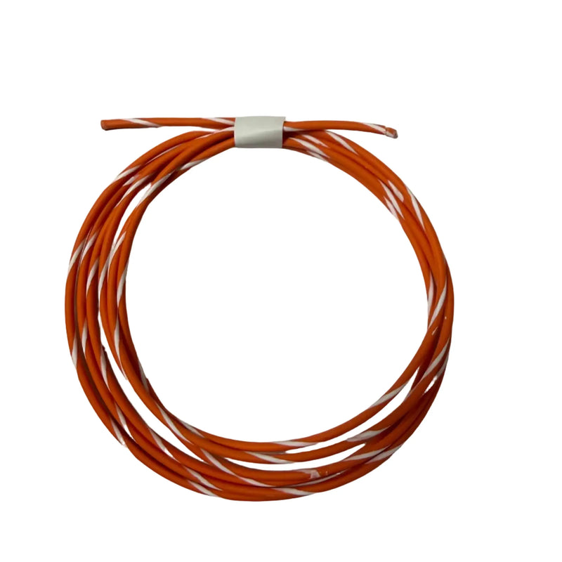 STRIPED GXL 18 AWG Automotive Wire Pure Copper Made in USA - CHOOSE YOUR COLOR - SOLD PER FT AC/DC WIRE AND SUPPLY