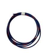 STRIPED GXL 18 AWG Automotive Wire Pure Copper Made in USA - CHOOSE YOUR COLOR - SOLD PER FT AC/DC WIRE AND SUPPLY