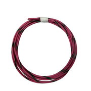 STRIPED GXL 18 AWG Automotive Wire Pure Copper Made in USA - CHOOSE YOUR COLOR - SOLD PER FT AC/DC WIRE AND SUPPLY