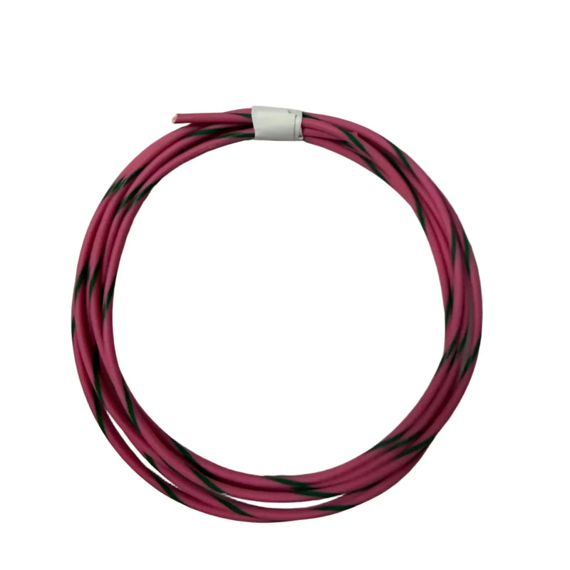 STRIPED GXL 18 AWG Automotive Wire Pure Copper Made in USA - CHOOSE YOUR COLOR - SOLD PER FT AC/DC WIRE AND SUPPLY