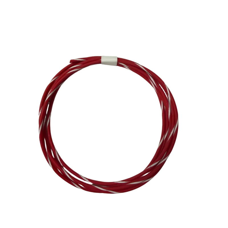 STRIPED GXL 18 AWG Automotive Wire Pure Copper Made in USA - CHOOSE YOUR COLOR - SOLD PER FT AC/DC WIRE AND SUPPLY