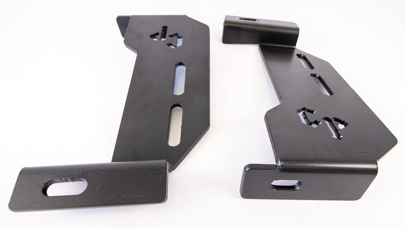 (1992-1997) F-Series & Bronco - OBS to 2020-2022 - Superduty Bumper Conversion Brackets, 1992-1997 Ford F-Series