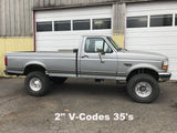Shackle Reversal Kits (Super Duty spring) - 1992-1997 Ford F250/F350 Sky's Offroad Design