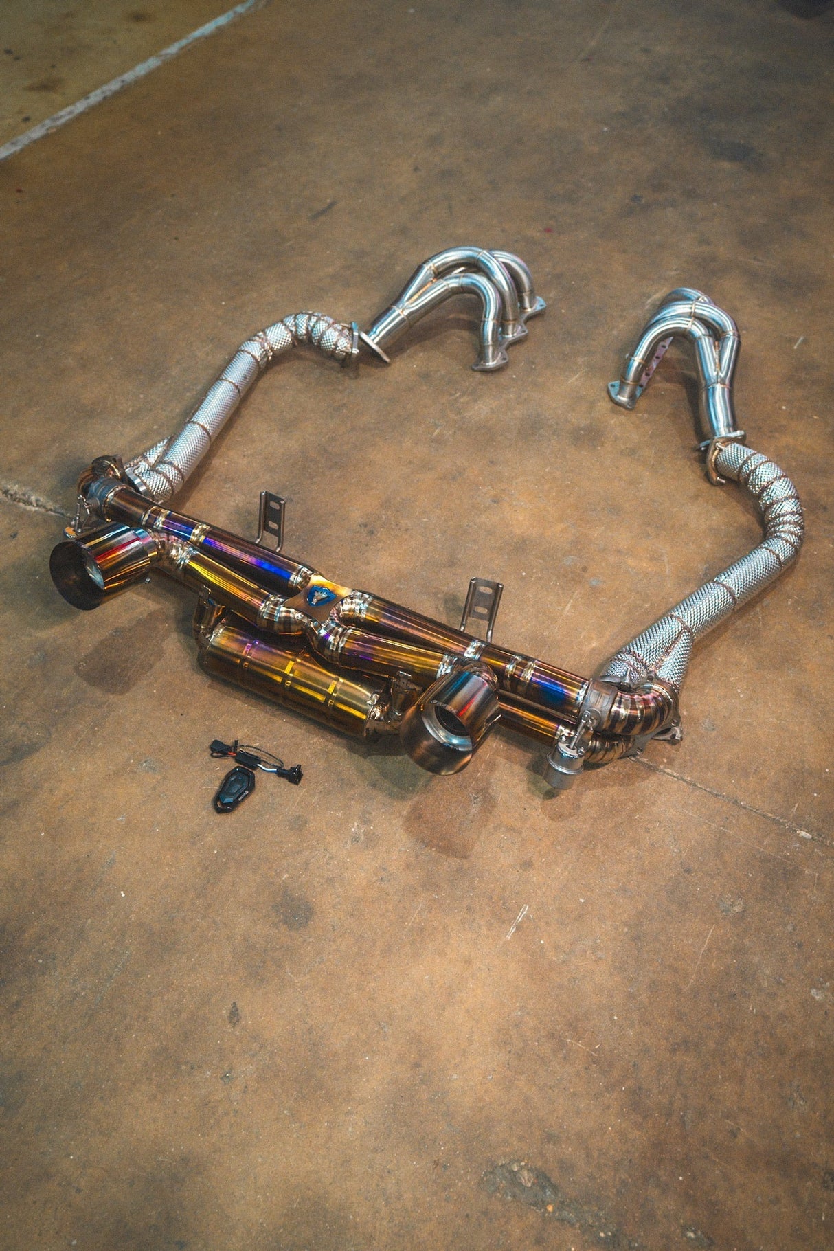 Valvetronic Valved Sport Exhaust System for Porsche 718 GT4 / GTS/ Boxster Spyder Valvetronic Designs