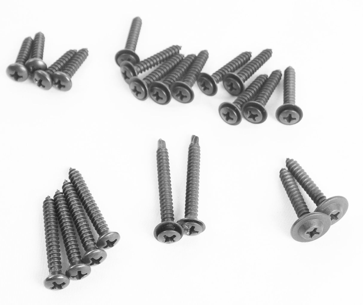 Complete Performance Door Panel Screw Set - 1992-1997 Ford F-Series & Bronco Complete Performance