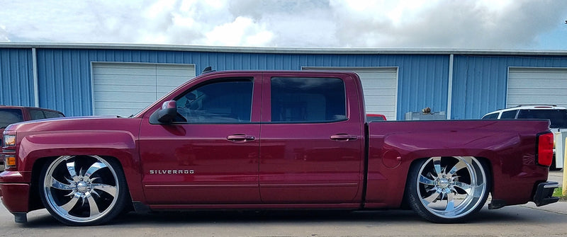 2014-2018 Silverado Sierra Rear Air Bag 3 Link Wishbone Suspension Kit For Regular & Wide Wheels