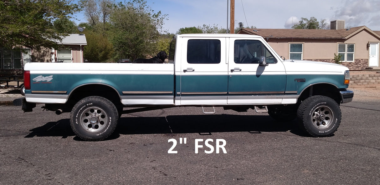 Reverse Shackle Kit - (OBS Springs) 1992-1997 F-250/350 Sky's Offroad Design